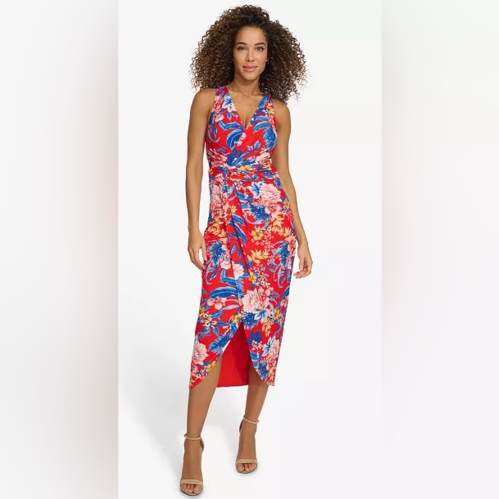 Sienna Floral Midi Dress
